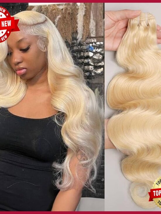 22 Inch Body Wave Virgin Human Hair Extensions Bundle Salon Quality Weave main image 6